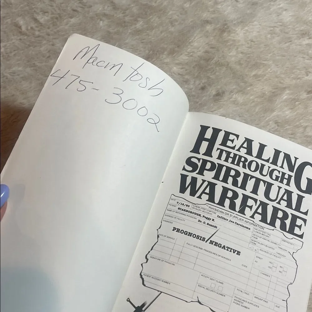 Healing Through Spiritual Warfare Book